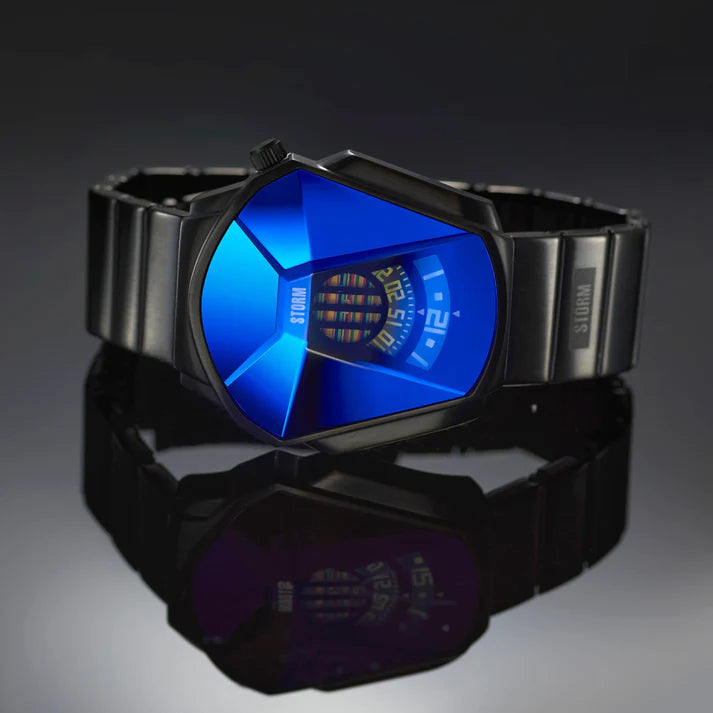 Storm darth top lazer blue watch