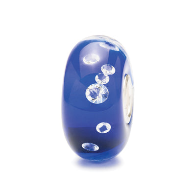 Trollbeads Blue Diamond Bead