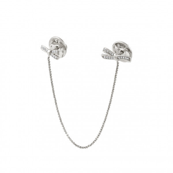 Nomination MYCHERIE COLLAR TIPS WITH CHAIN AND BOW Silver