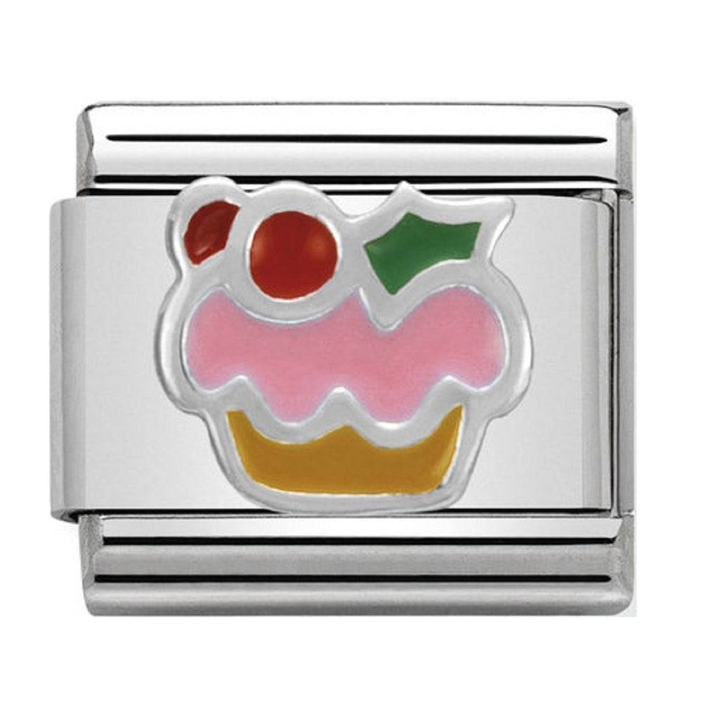 Nomination Silver and Enamel Cupcake charm 330204 10