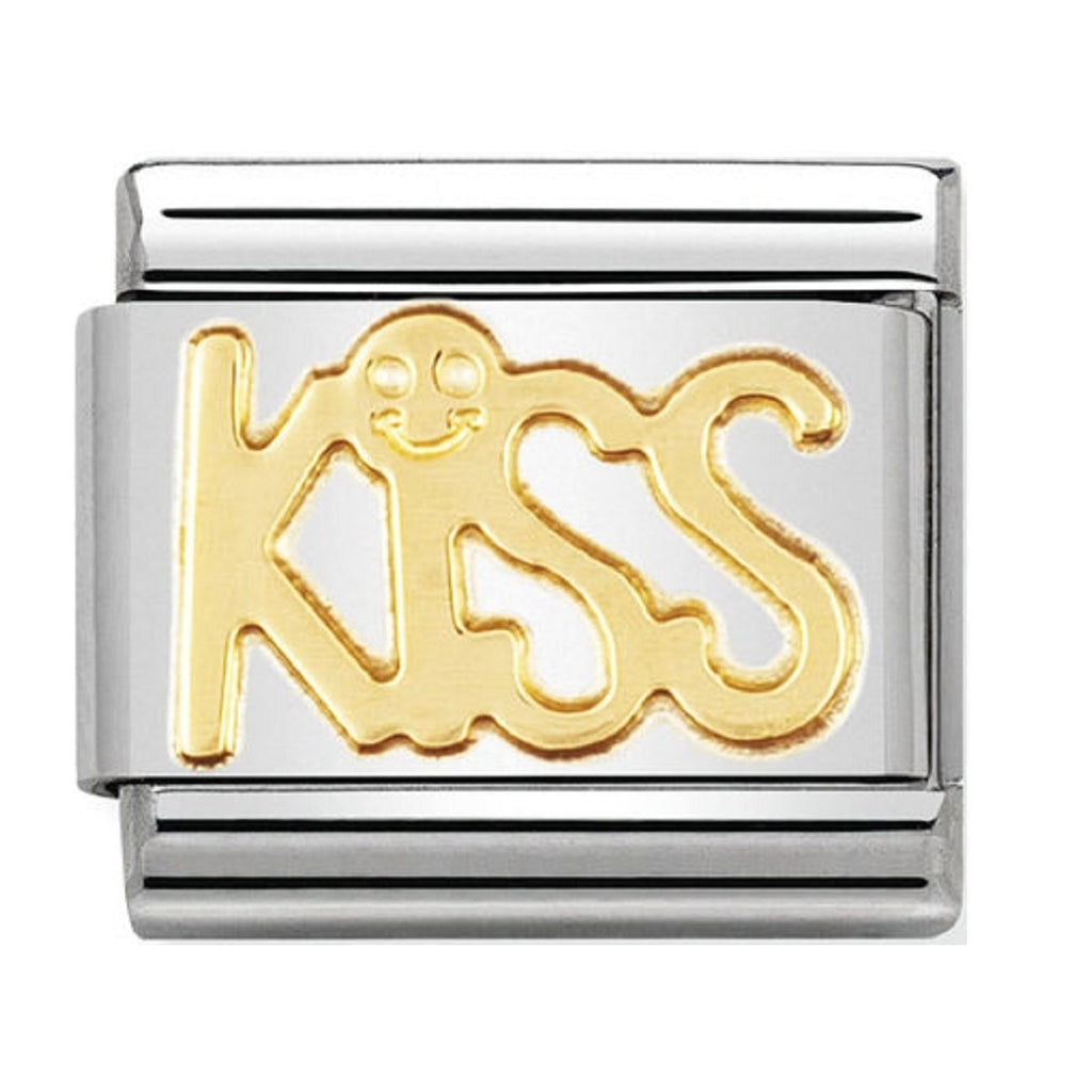 Nomination Charms 18ct Classic Kiss