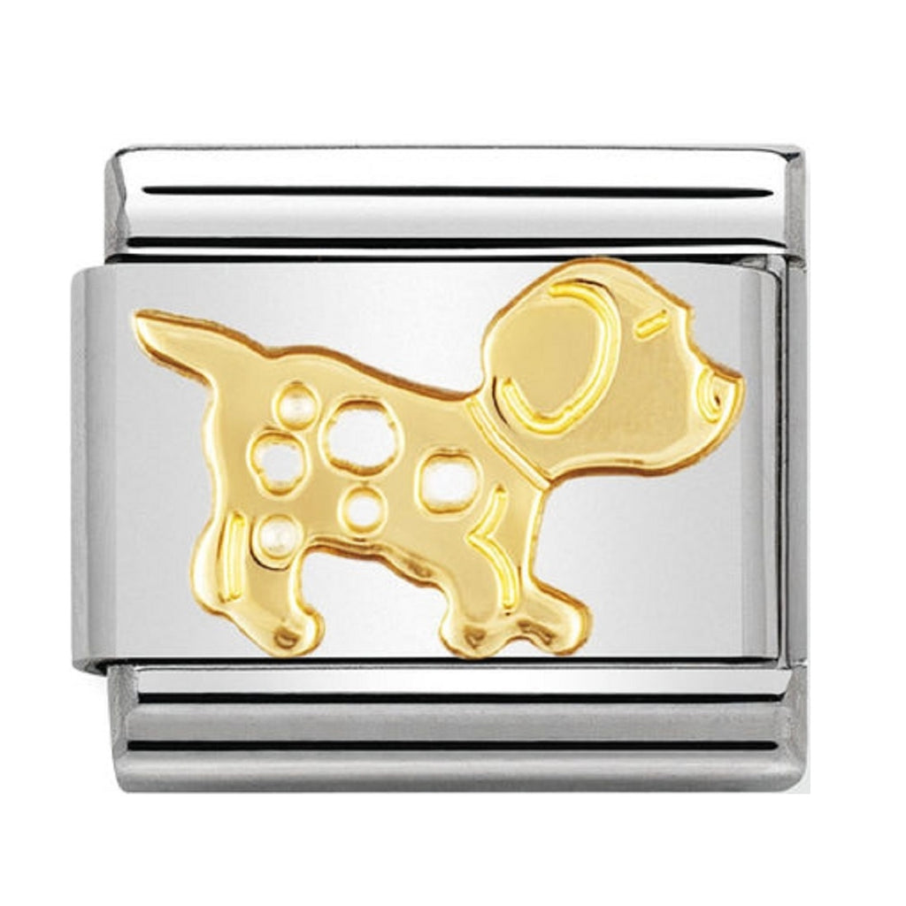 Nomination Charms 18ct Dog