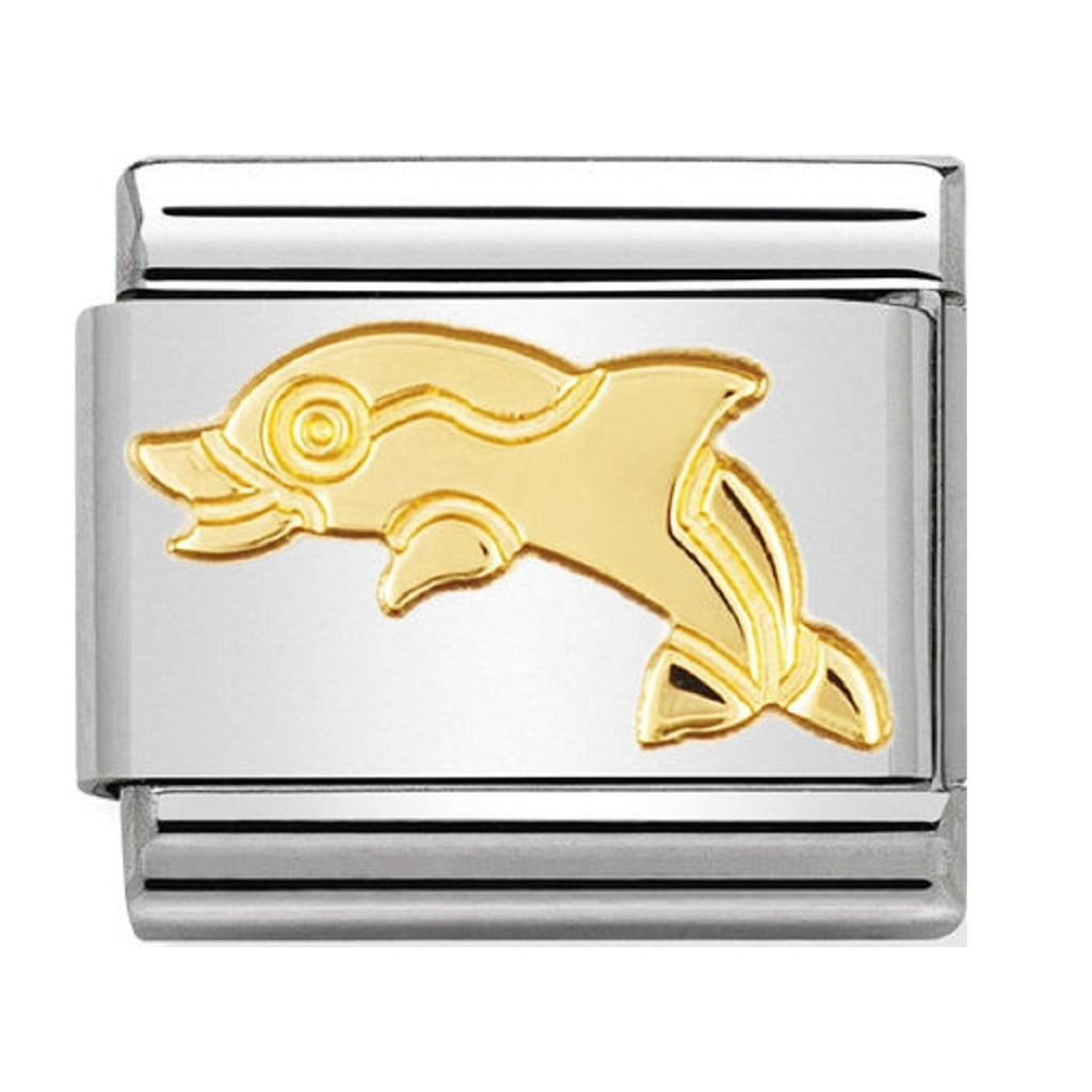 Nomination Charms 18ct Dolphin