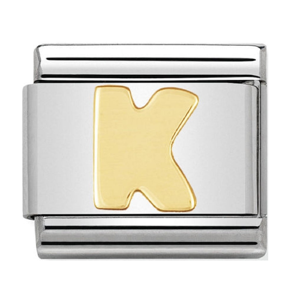 Nomination Charms 18ct Letter K