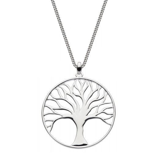 Kit Heath Silver Aiden Tree of Life Sphere Necklace