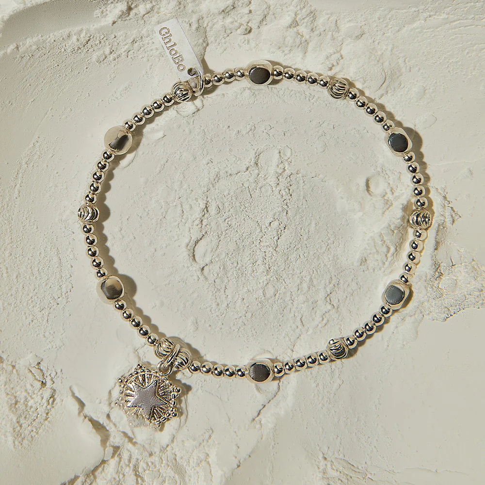 CHLOBO Silver Radiant Essence Bracelet the secret garden UK