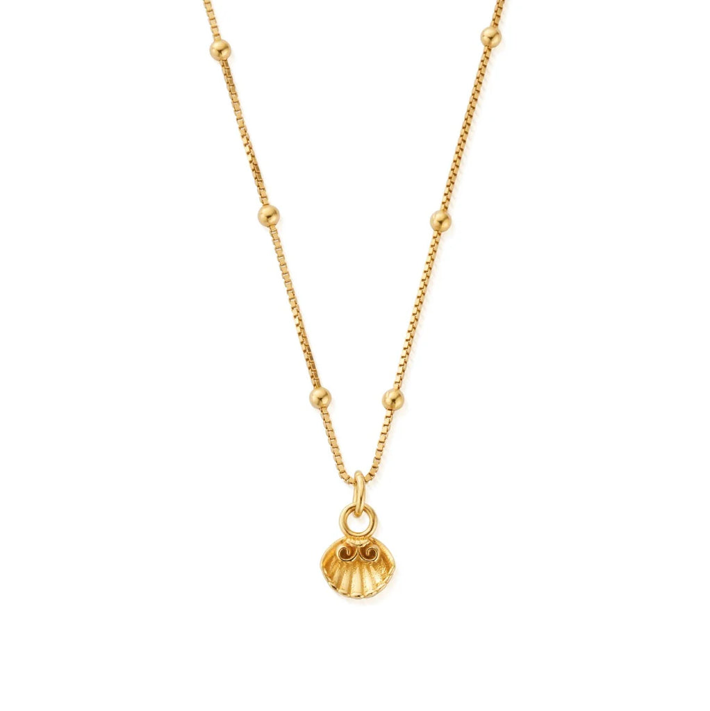 CHLOBO Gold Bobble Chain Travel Seeker Necklace the secret garden UK