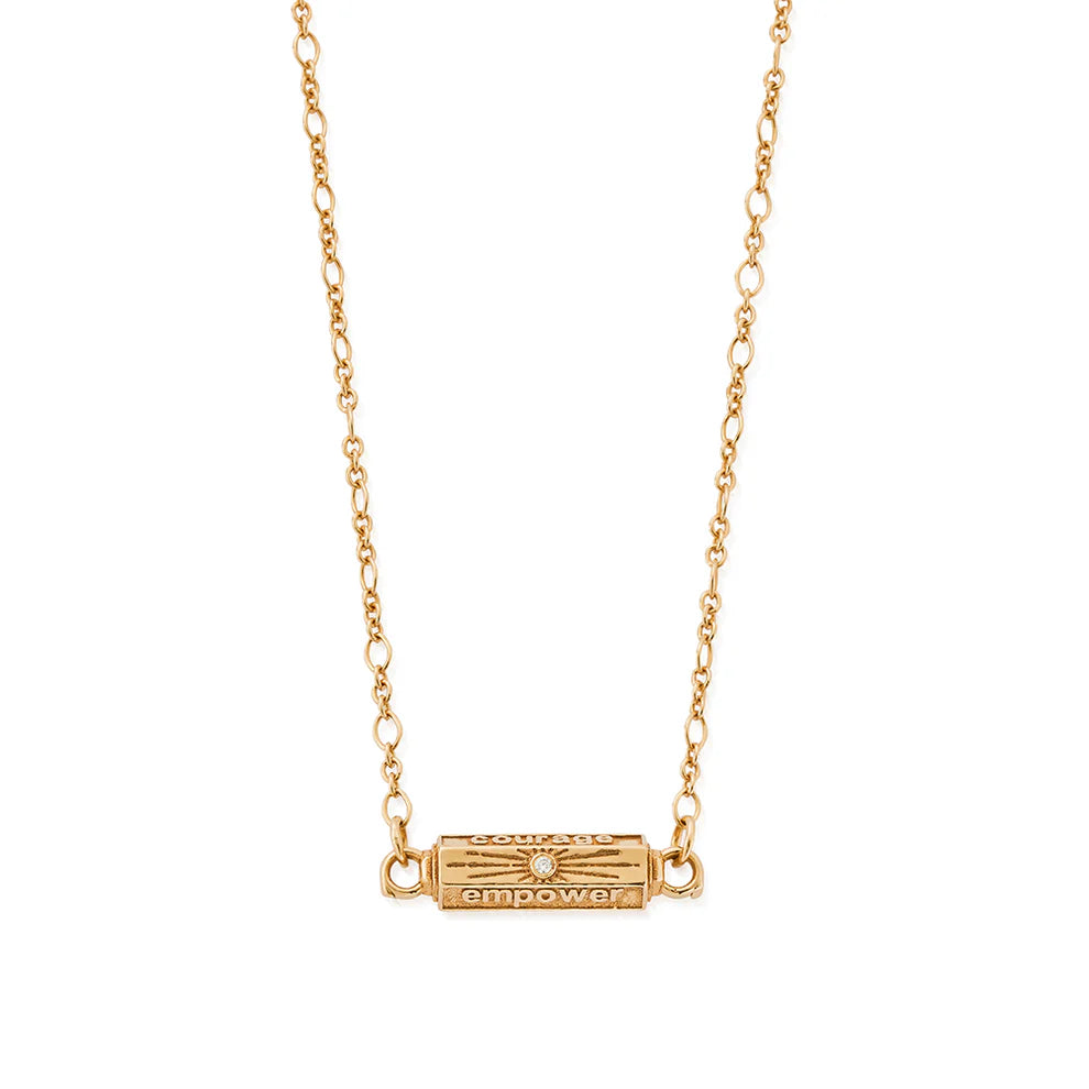 CHLOBO Gold Plated Stellar Fortune Necklace the secret garden UK