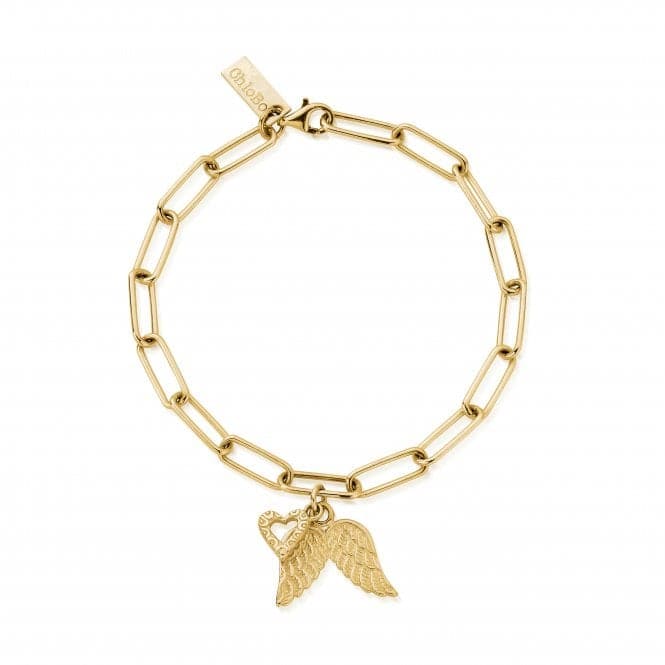 CHLOBO Gold Link Chain Love and Guidance Bracelet the secret garden UK