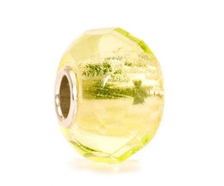 Trollbeads Glass Lime Prism