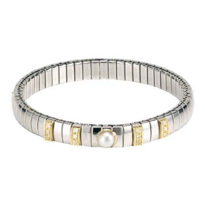 Nomination Extension White Pearl Bracelet 042450/013