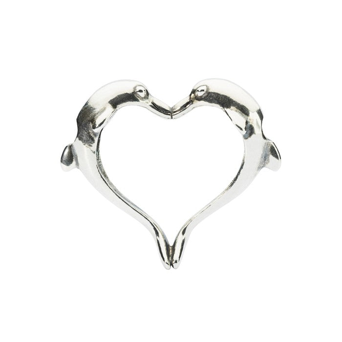 Trollbeads Dolphin's Heart Pendant