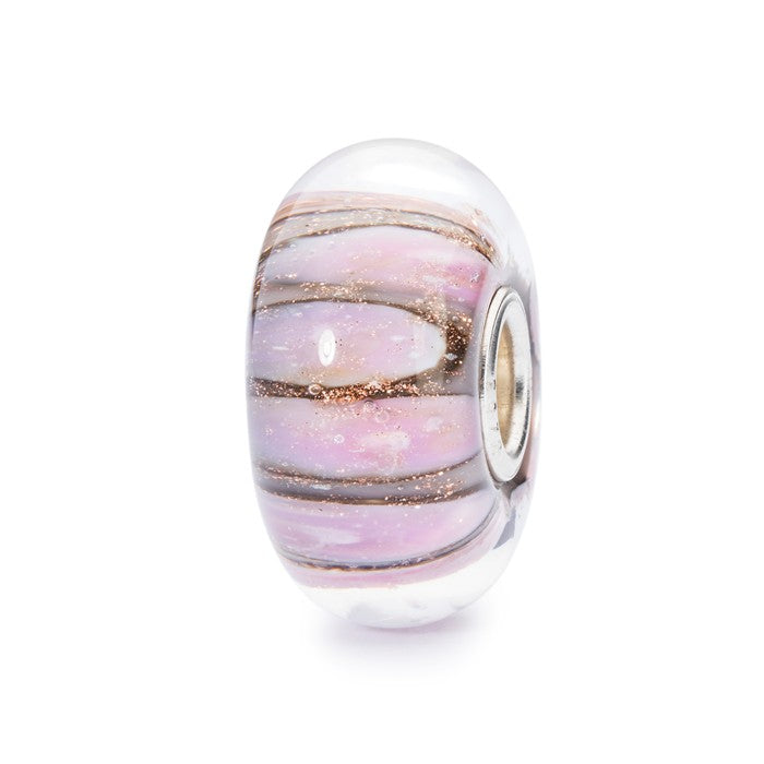 Trollbeads Pink Conch Glass and Silver TGLBE-10199