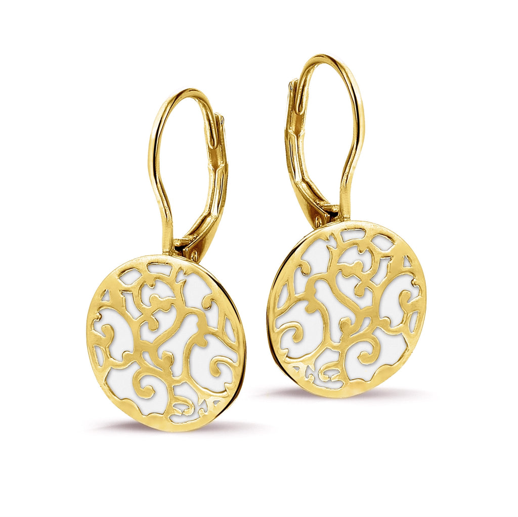 Phantasya Jewellery Gold Drop Earrings