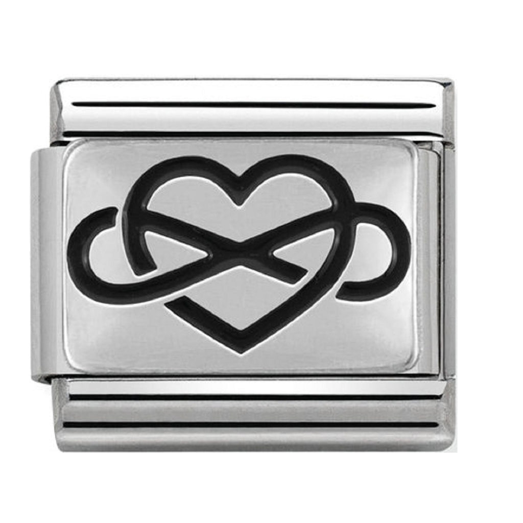 Nomination Charms Infinity Heart Silver