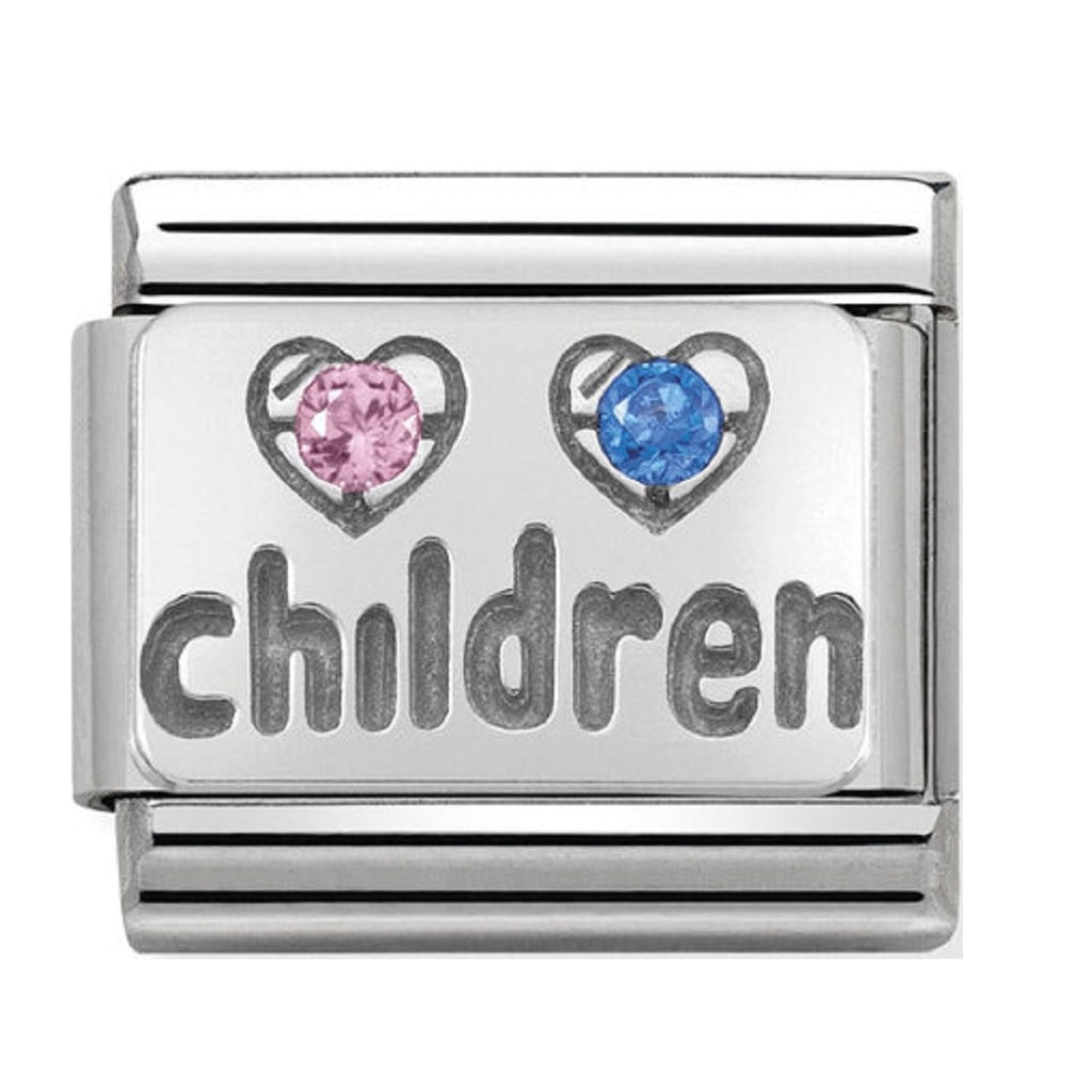 Nomination Charms Silver and CZ Children