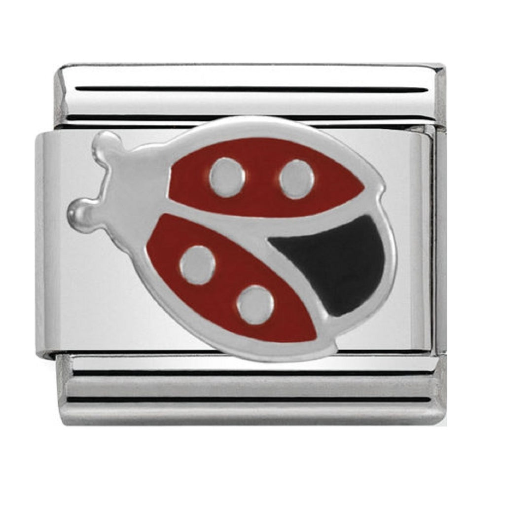 Nomination Charms Silver and Enamel Ladybird