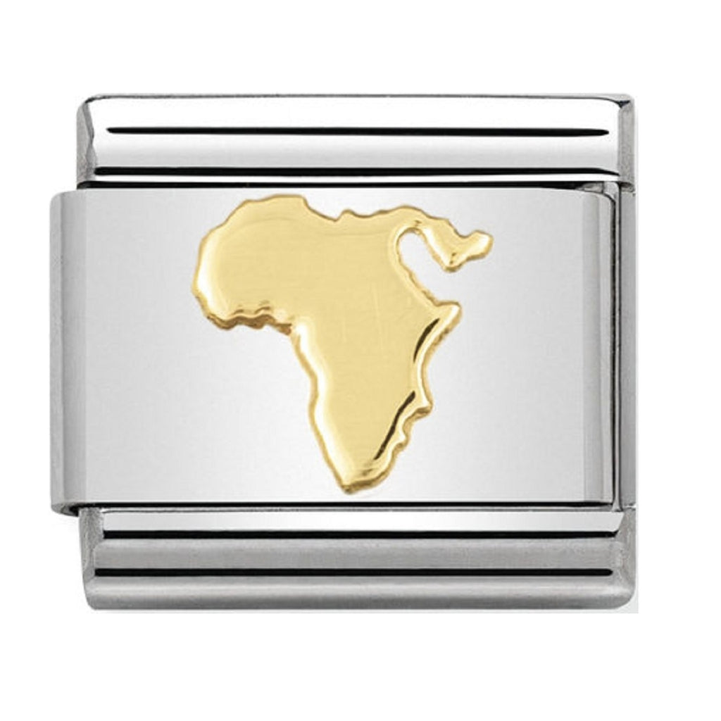 Nomination Charm 18ct Africa 030128-09