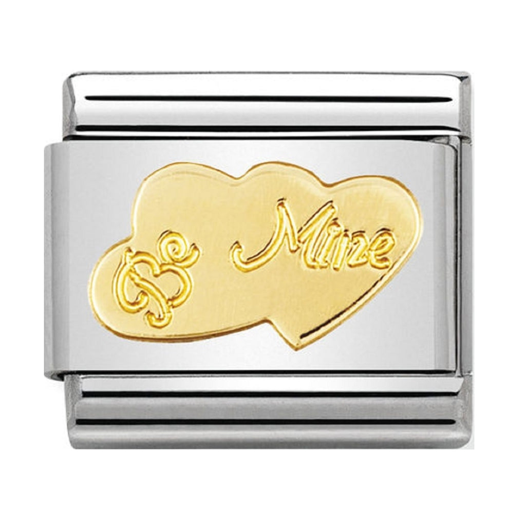 Nomination Charms 18ct Be mine