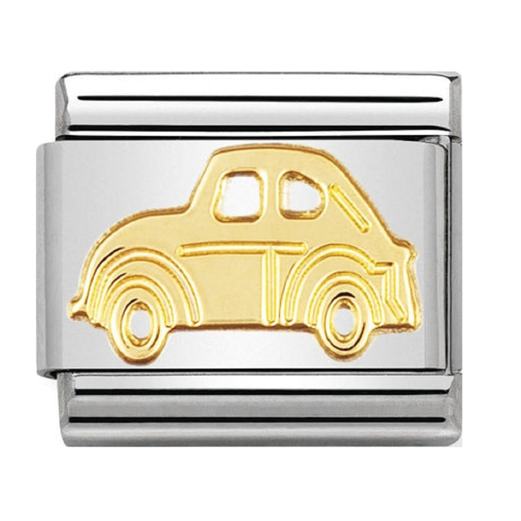 Nomination Link 18ct Gold Car