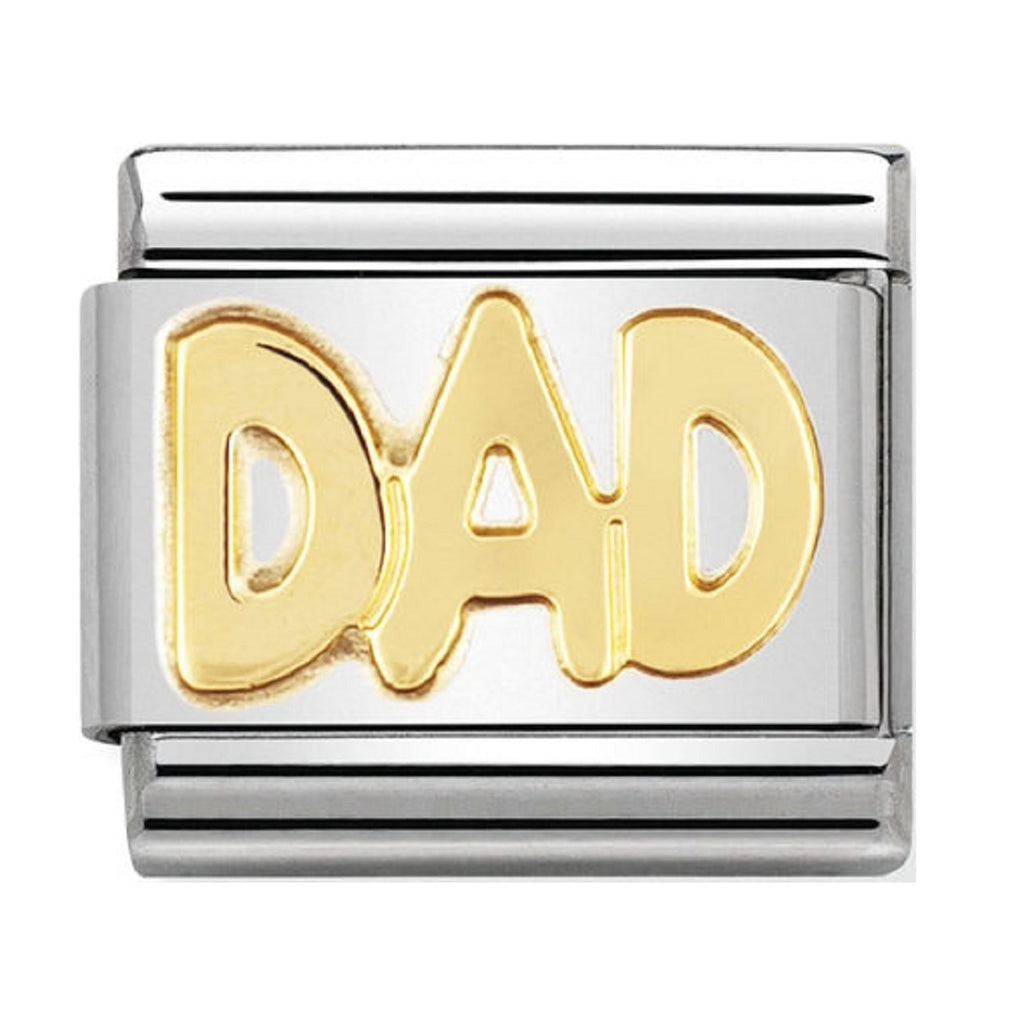 Nomination Charms 18ct Classic Dad