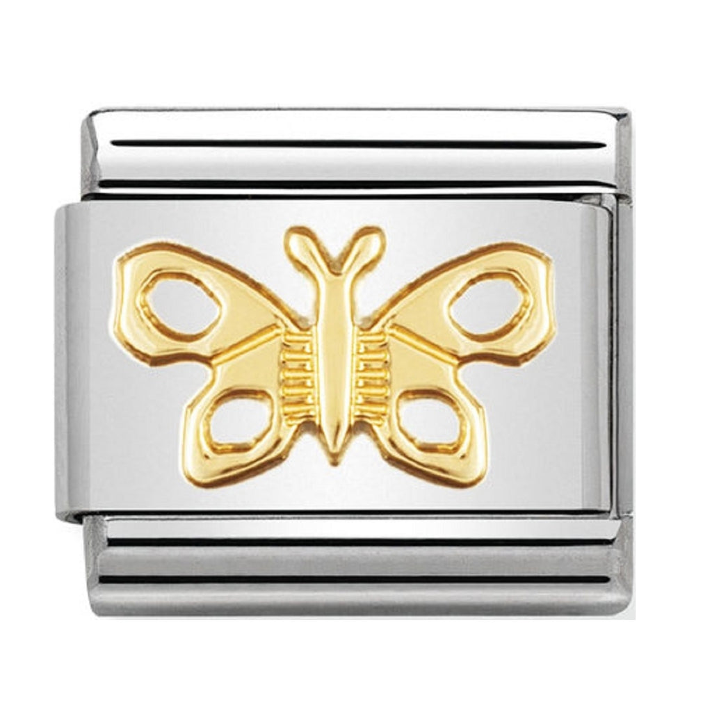Nomination Charms 18ct Butterfly