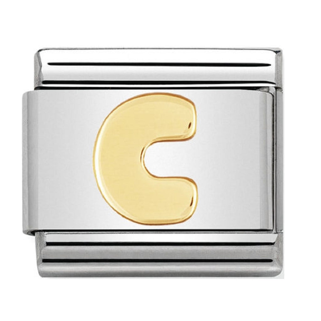 Nomination Charms 18ct Letter C