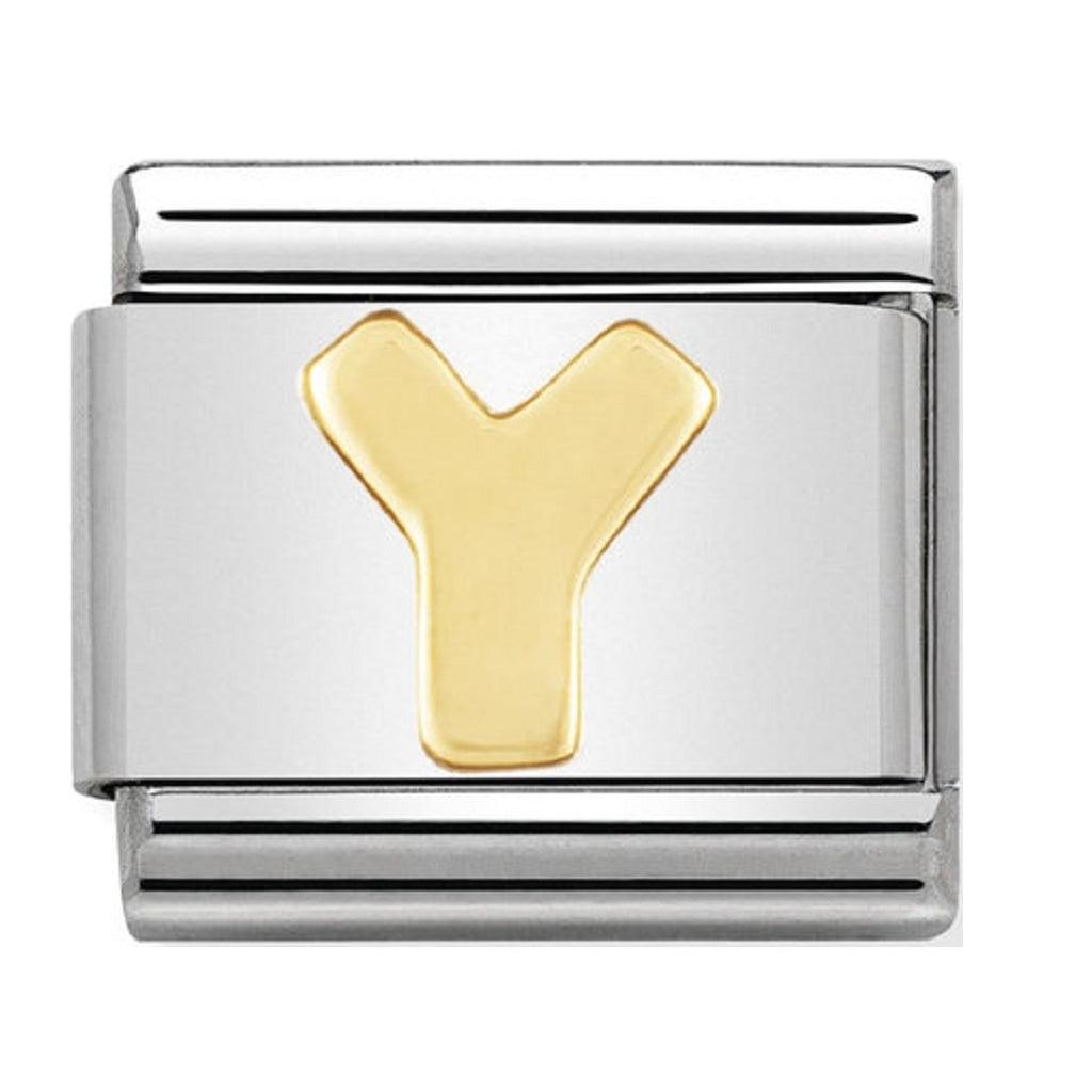 Nomination Charms 18ct Letter Y