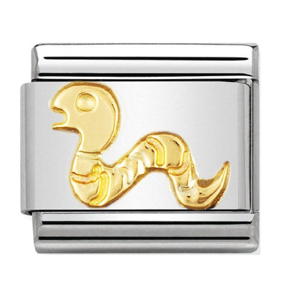 Nomination Charms 18ct Snake