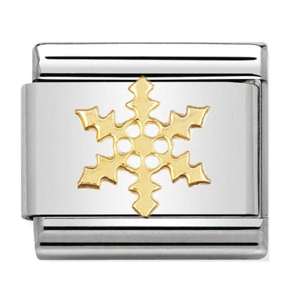 Nomination Charms 18ct Snow Flake