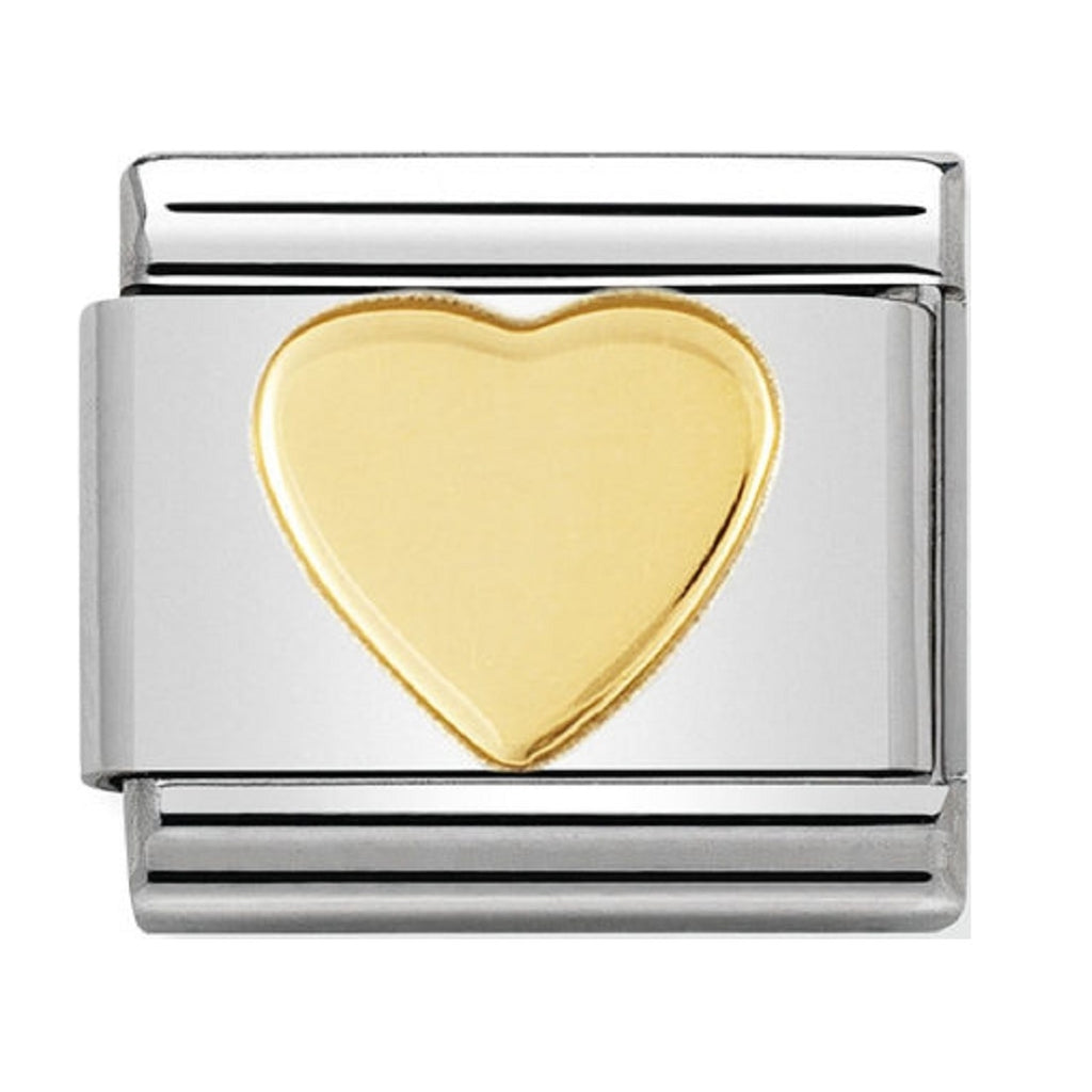 Nomination Charms 18ct Solid Heart