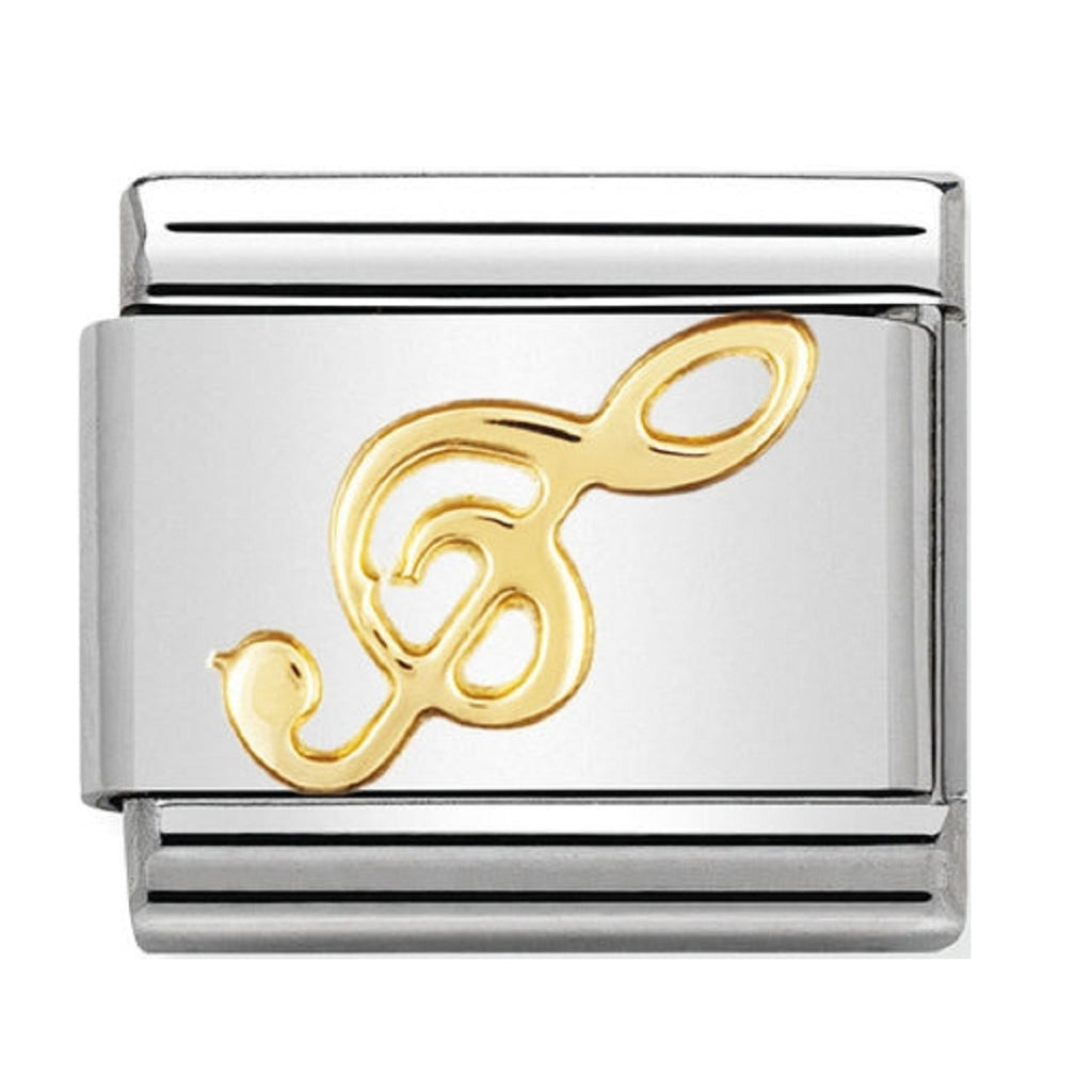 Nomination Charms 18ct Treble Clef