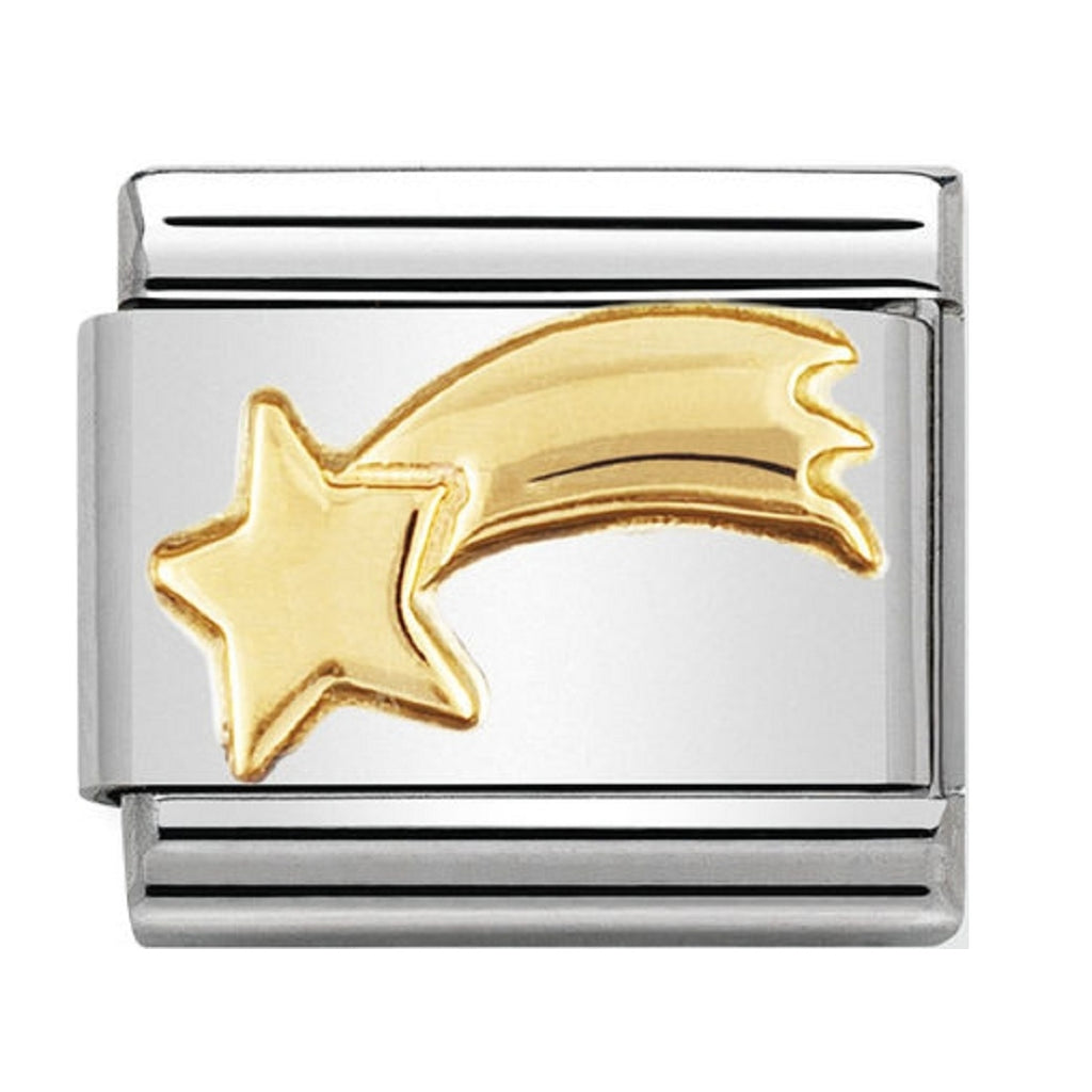 Nomination Charms Classic Gold 18ct Shooting Star 030110-20