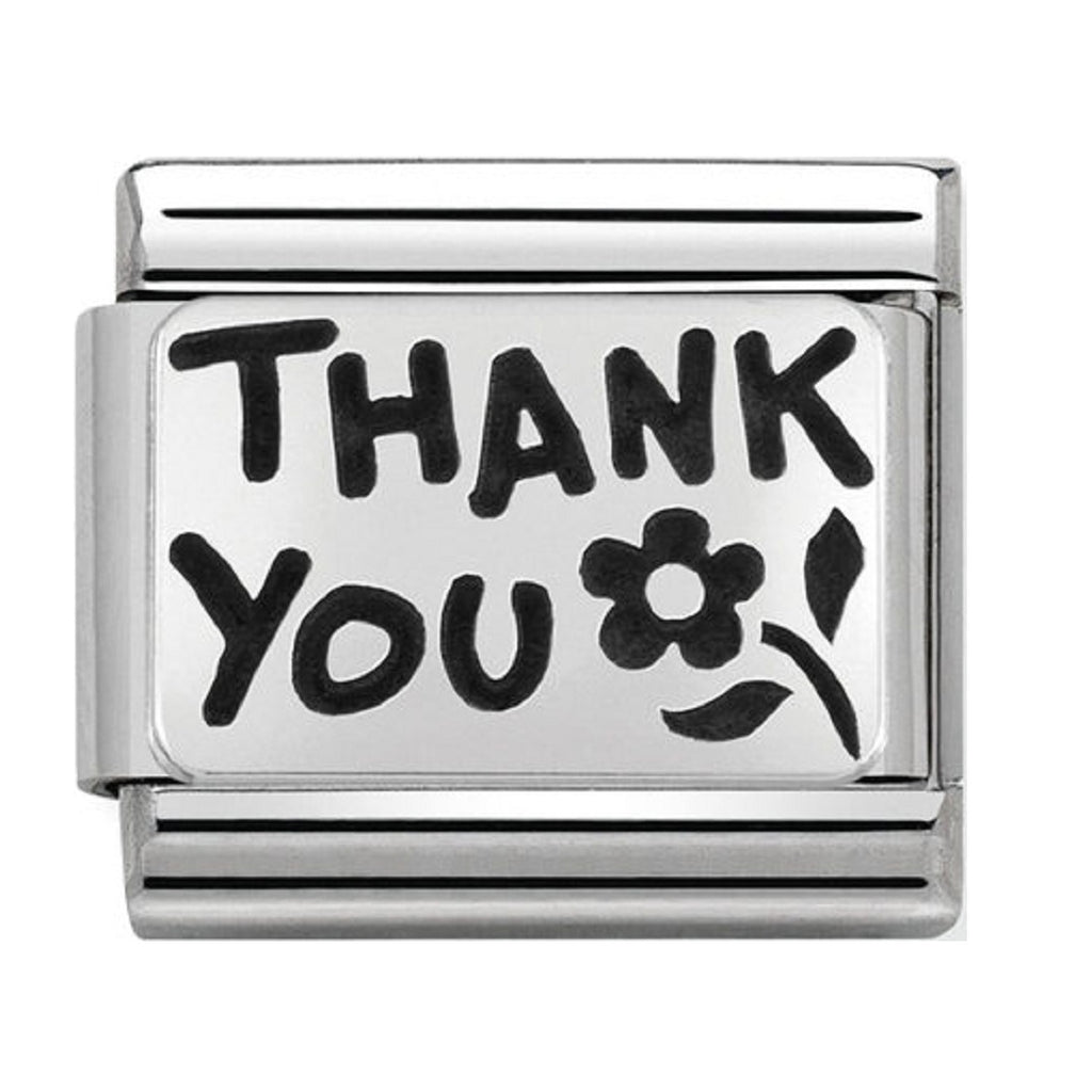 Nomination Charms Silver Thank you 330102-42