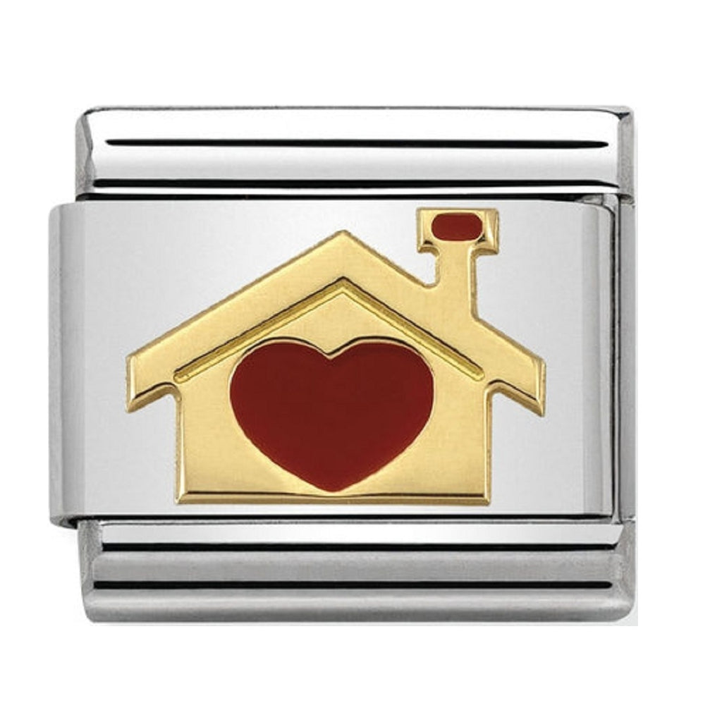 Nomination Charms Home with Heart 030283-07