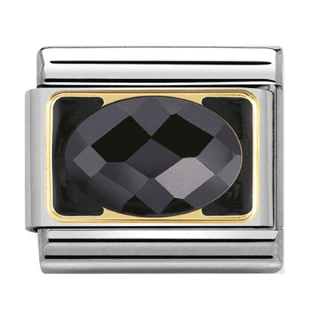 Nomination Charms Cubic Zirconia Black Classic Elegance