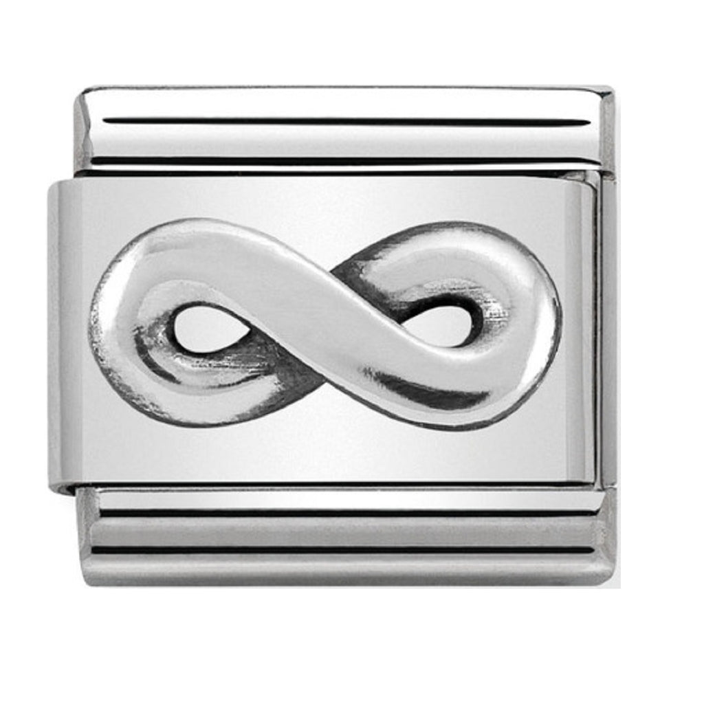 Nomination Link Silver Infinity symbol