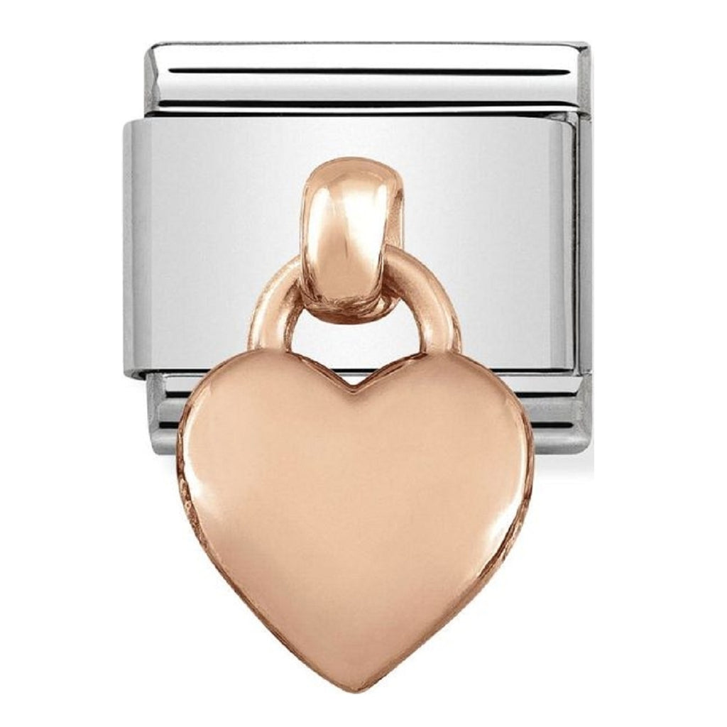 Nomination Charms Rose Gold Heart Charm