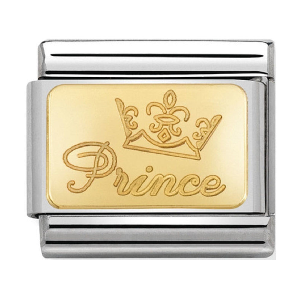 Nomination Link 18ct Gold Prince