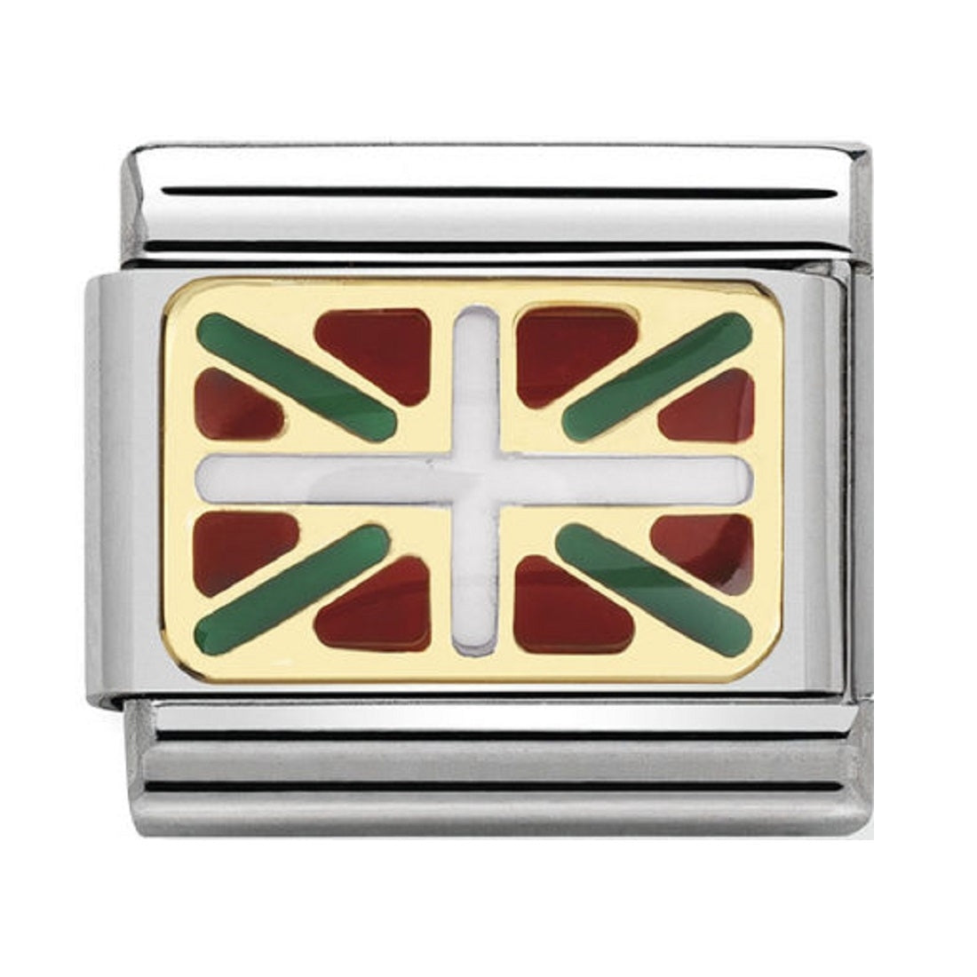 NOMINATION Link Gold and Enamel Basque Country Flag – The Secret Garden