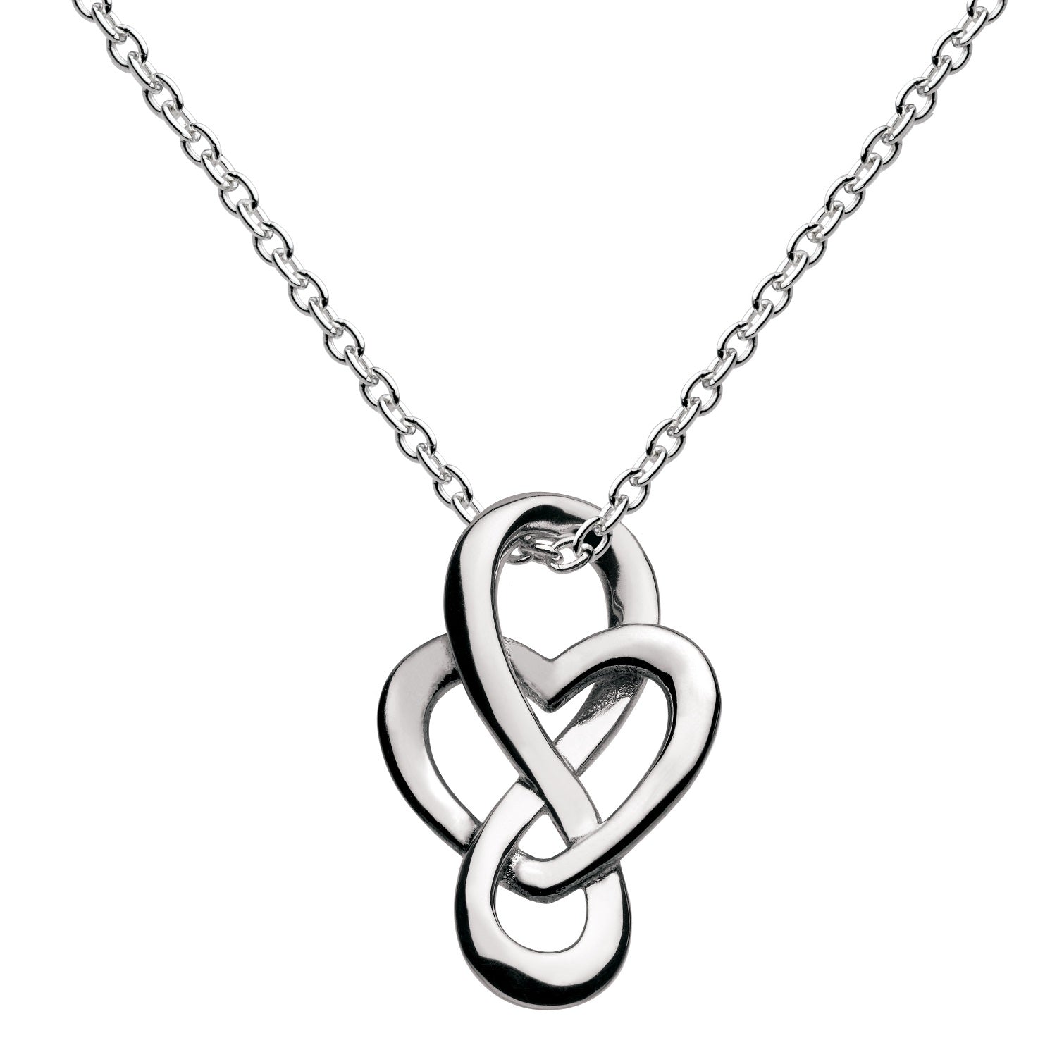 Heritage Cara Celtic Looped Heart Necklace